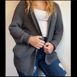 Urban Outfitters grey cardigan size M